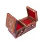 Jewellery Box for Women Wooden Flip Flap Handmade Gift 8 Inches, 2 image