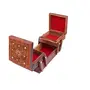 Jewellery Box for Women Wooden Flip Flap Handmade Gift 8 Inches, 4 image