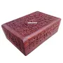 Wooden Jewellery Box Fine Kashmiri Carving Decorative Handicraft Gift Item, 5 image