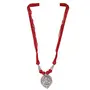 Designer Oxidized German Silver Necklace with Handcrafted pendent of Lord Ganesha for Women and Girls, 5 image