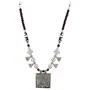 Beads Tibetan Silver Oxidised Necklace for Women, 3 image