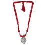 Designer Oxidized German Silver Necklace with Handcrafted pendent of Lord Ganesha for Women and Girls, 4 image