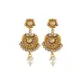 Gold Plated Necklace Set with Earrings and Maang Tikka for Women, 4 image