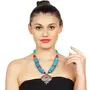 Oxidized Silver Designer Beads Necklace for Women, 3 image