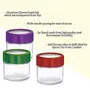 MILTON Alfy Glass Storage Jar Set 100ml Set of 6 Multi-Color, 4 image