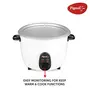 Pigeon Stovekraft Joy Rice Cooker with Single Pot 1.8 litres. A Smart Rice Cooker for Your own Kitchen (White), 5 image