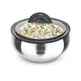 MILTON Clarion Jr Stainless Steel Gift Set Casserole with Glass Lid Set of 3Steelplain, 6 image