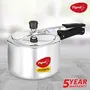 Pigeon Stovekraft 12091 Favourite Aluminium Induction Base Presure Cooker with Inner Lid 3 Litres Silver, 3 image