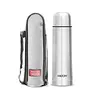 MILTON Plain Lid 1000 Thermosteel 24 Hours Hot and Water Bottle 1000 ml Silver, 3 image