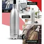 MILTON Thermosteel Duo Deluxe-1000 Bottle Style Vacuum Flask 1 Litre Silver, 5 image