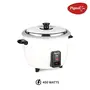 Pigeon Stovekraft Joy Rice Cooker with Single pot 1 litres. A smart Rice Cooker for your own kitchen (White), 4 image