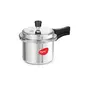 Pigeon Stovekraft Favourite Aluminium Presure Cooker 3 Litres Silver Combo - Inner Lid + Outer Lid, 2 image