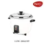 Pigeon Stovekraft Joy Rice Cooker with Single pot 1 litres. A smart Rice Cooker for your own kitchen (White), 3 image
