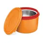 MILTON Microwow Stainless Steel Lunch Container 500 ml Orange, 2 image