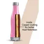 MILTON Duke Stainless Steel Water Bottle 750ml Pink, 3 image