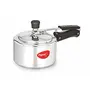 Pigeon Stovekraft Favourite Aluminium Presure Cooker 3 Litres Silver Combo - Inner Lid + Outer Lid, 5 image