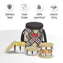 MILTON Smart Meal Insulated Lunch Box Set of 4 Yellow, 2 image
