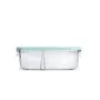 Signoraware Slim High Borosilicate Bakeware Safe Glass Big Lunch Box 1000 ML Clear, 6 image