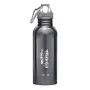 MILTON Thermosteel Duo Deluxe-1000 Bottle Style Vacuum Flask 1 Litre Silver + Alive 750 Stainless Steel Water Bottle 750 ml Black, 5 image