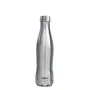 MILTON Thermosteel Duo Deluxe Vacuum Insulated Flask 1L (Silver) & Duke 500 Stainless Steel Water Bottle 400 Ml Silver, 5 image