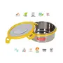Sumeet Airtight & Leak Proof Steelexo S.S. Container with Stainless Steel Lid - Size 300ML, 3 image