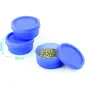 Signoraware Nano Plastic Container Set 40ml Set of 3 Violet, 2 image
