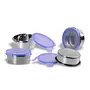 Sumeet Stainless Steel Airtight & Leak Proof L&L Containers Set Size 300ML -4Pc, 2 image