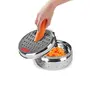 Sumeet Stainless Steel Vegetable Grater With Storage Container, 5 image