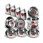 Sumeet Stainless Steel Heavy Gauge Bowl Set/Wati Set with Mirror Finish 10cm Dia - Set of 12pc Solid, 5 image