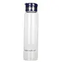 Signoraware Starlite Borosilicate Glass Bottle 1 Liter Set of 1 Transparent, 8 image