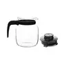 SignoraWare Eleganza Carafe Flame Proof Glass Kettle with Stainer 1 Litre Transparent, 8 image