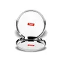 Sumeet Stainless Steel Apple Shape Heavy Gauge Dinner Plates with Mirror Finish 29.5cm Dia - Set of 2pc, 14 image