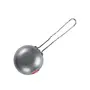 Sumeet 2.6 mm 190ml 10cm Dia Aluminium Non Stick Waghariya/Tadka Pan (Silver), 11 image