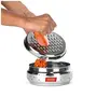 Sumeet Stainless Steel Vegetable Grater With Storage Container, 11 image