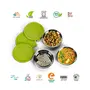 Sumeet Stainless Steel Airtight & Leak Proof Food Storage Containers Set of 1 Pc (Size - Medium Capacity - 375ml), 2 image