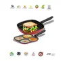 Sumeet Aluminium Cookware Set 1.1 L 1 Mini Multi Snack Maker 1 Grill Pan (Red), 2 image