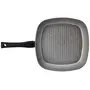 Endura Forged Aluminium Non-Stick Square Grill Pan 28cm 1-Piece Black, 3 image