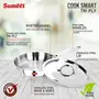 Sumeet Cook Smart TriPly SAS (Steel-Aluminium-Steel - 3 Layers) Fry Pan - 1 LTR - 20Cm, 2 image