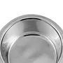 Vinod Stainless Steel Capsule Bottom tope Set Without lid 2.7ltr to 4ltr 3pcSilver, 5 image