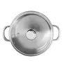 Vinod Stainless Steel Two Tone Saucepot with Glass Lid - 20 cm 3 Ltr (Induction Friendly), 5 image