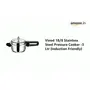 Vinod 18/8 Stainless Steel Pressure Cooker -3 Ltr (Induction Friendly), 2 image