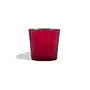Cardinal Red Silver T-Light Holder Glass Candle Holder Stand with Free Candle, 4 image
