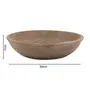 Wooden Bowl Natural 12", 4 image