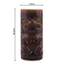 Handcrafted Ceramic Beer Mug 450 ml Tiki Tropical Bar Cocktail Mug Set of 2, 4 image