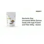 Raw Unroasted White Quinoa for Weight Loss Management Rich in Protein Iron Fiber and Gluten Free - 400g, 2 image
