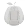 White Apple Classic Candle Holder Home Decor Accent Event or Party Centerpiece, 2 image