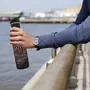 Digital Printed Copper Bottle for Water 1 Liter Leak Proof Pure Copper Bottle for Travelling Purpose Yoga Ayurveda Healing Health Benefits1000 Ml (Black), 4 image