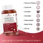Hair Skin Vitamins Supplement with Turmeric Primrose Oil Biotin Glutathione & Collagen- 60 Capsules for Men and Women, 4 image