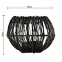 Wire Tangle Small Votive Black Metal Candle Holder Stand with Free Candle, 3 image
