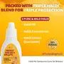 Triple Haldi Plus Drops- turmeric extract for Stronger Immunity Added with Dalchini Kali Mirch Pippali Adrak & Stevia for extra care : 30 ml, 3 image